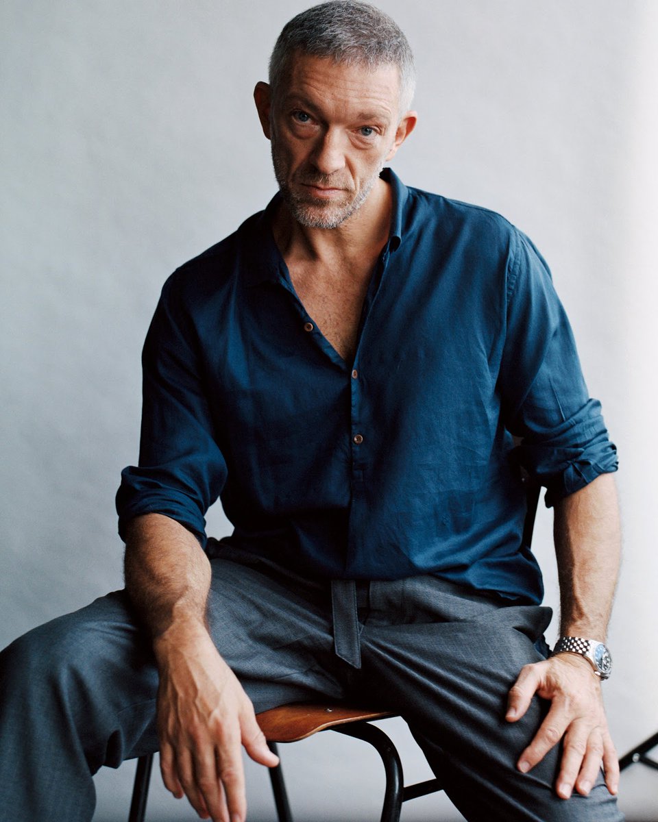 villa_albertine's tweet image. Vincent Cassel in classic blue for @nytimes 📰  Which of his iconic roles is your favorite? #Pantone2020