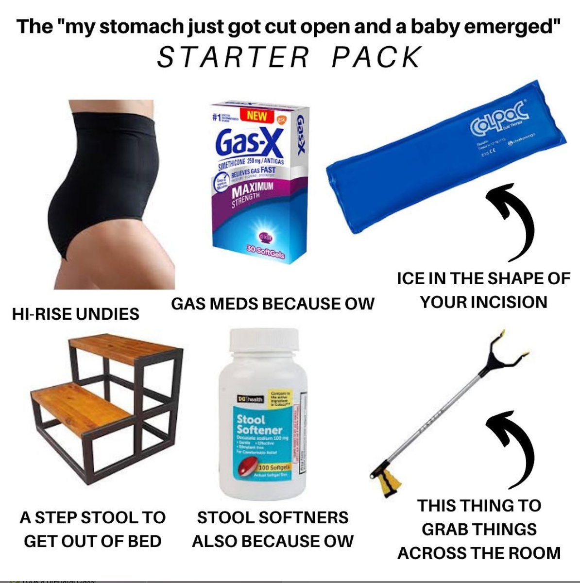 Where my c-section mamas at? 😍⁣⁠
⠀⠀⁣⁠
What was the most useful item you had after your c-section? ⁣⁠

For more, visit: