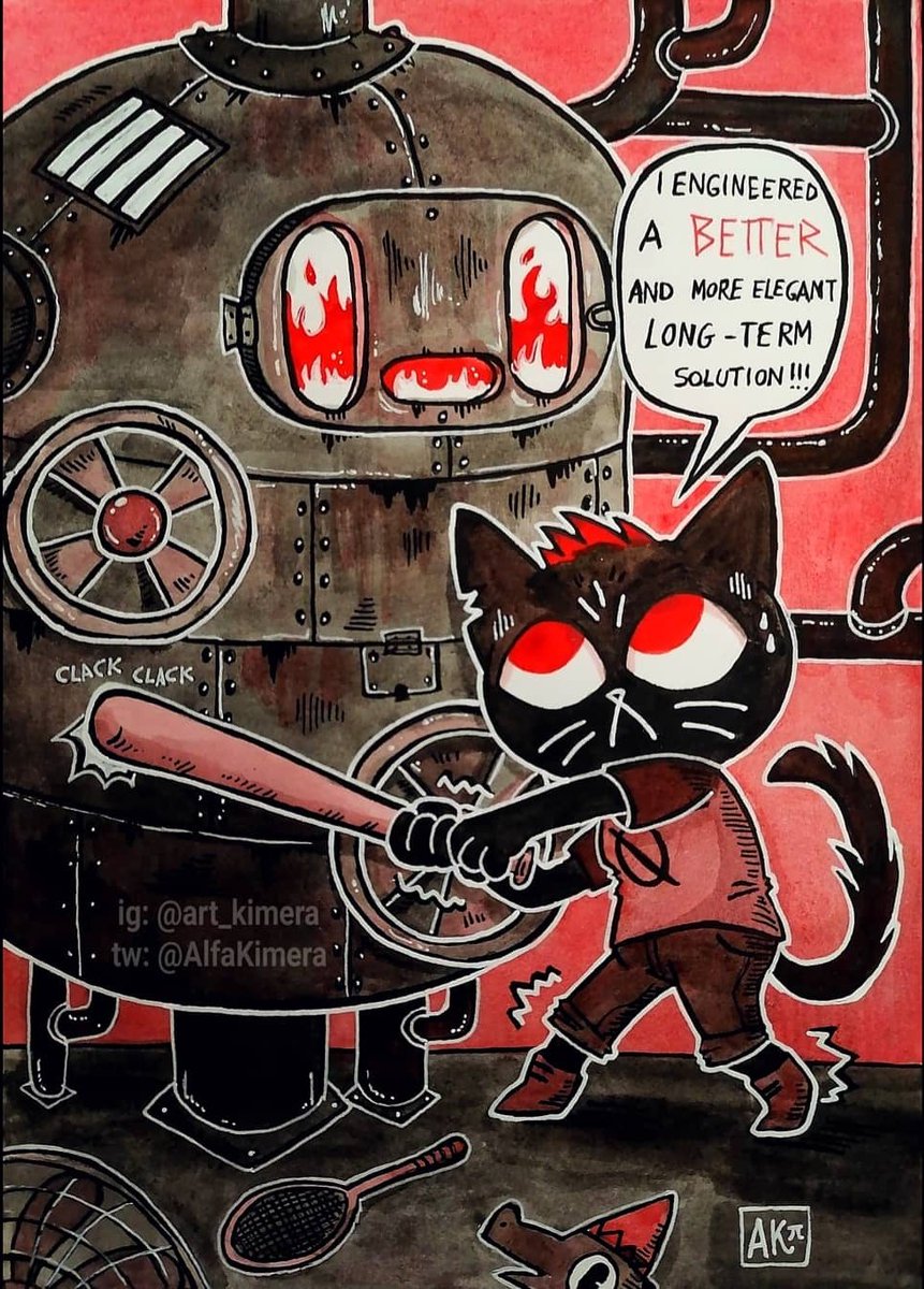  #Maetober2020 day 21: Furnace"Workin' angry furnace"  #nitw  #nightinthewoods  #drawtober  #drawtober2020  #artober  #Artober2020  #inktober2020  #inktober