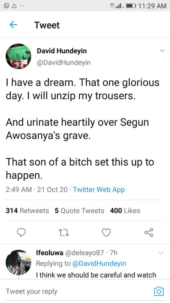 segalink's tweet image. Let the record reflect how these two individuals have been staging a mob attack on my person for reasons best known to them. They have been twisting my tweets to suit their aim. We condemn hoodlums, SARS, bad government and we do this to each other? I forgive them still. 🙏🏽