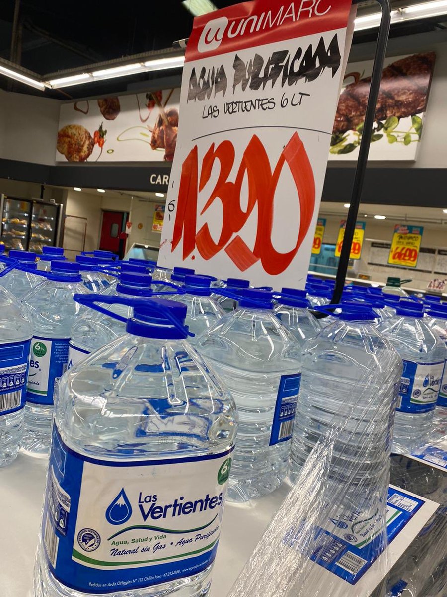 CorfoNuble's tweet image. 🔆Queremos contarles una buena noticia!!  Agua Las Vertientes, empresa de #Ñuble que se adjudicó un Activa Inversión de @Corfo en 2019, entró a @Unimarc con sus productos 💪🏼Nos alegramos mucho por este logro!!
@DanielSepul2017