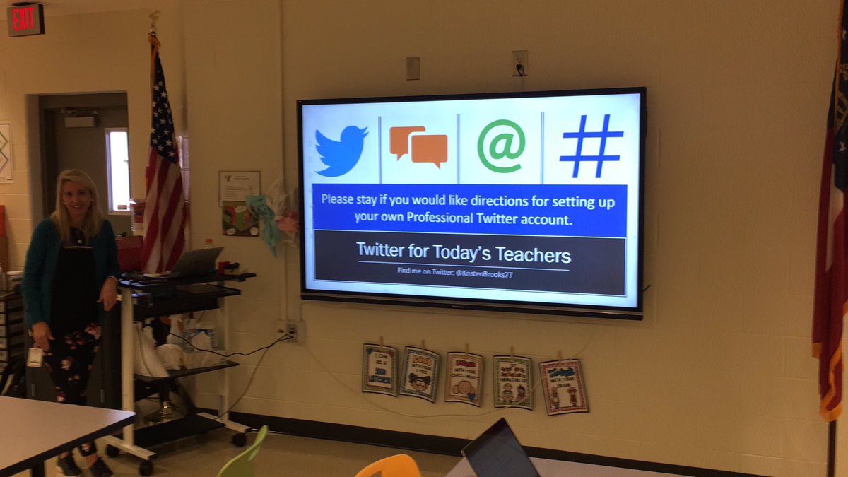 👍🏽<a href="/KristenBrooks77/">Kristen Brooks #forEDU</a> teaching the old guy new tricks on twitter.