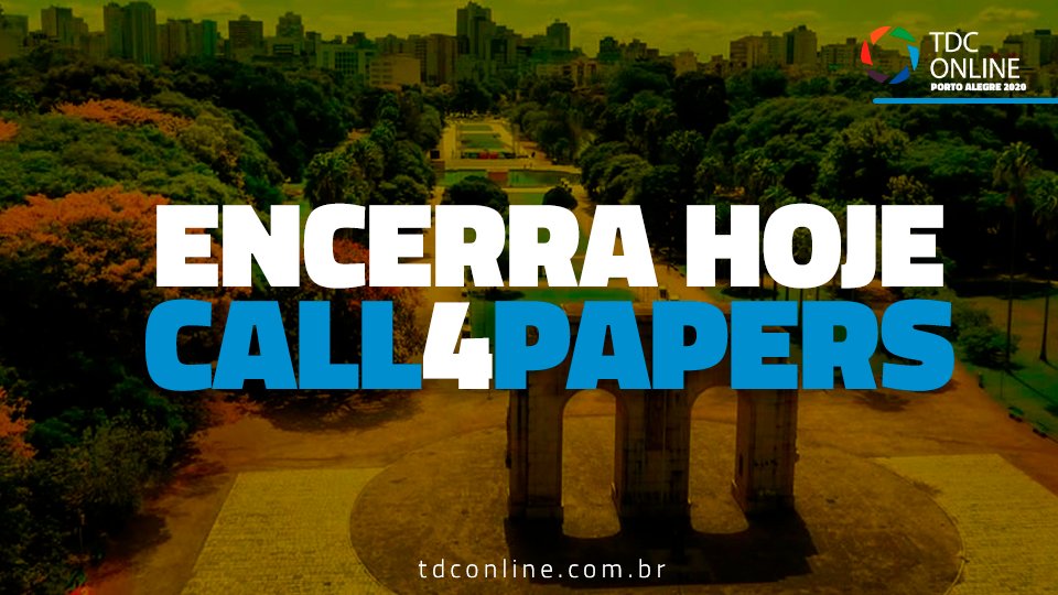 allanrett's tweet photo. Atenção pessoal, as submissões de palestrar para o @TheDevConf  Porto Alegre se encerram HOJE
Corre que ainda dá tempo de você submeter a sua palestra e falar para centenas de pessoas sobre o seu case, estudo, experiência! https://t.co/PfdUhPvWZF
#transformacaodigital #thedevconf https://t.co/0AXqD4mkP1