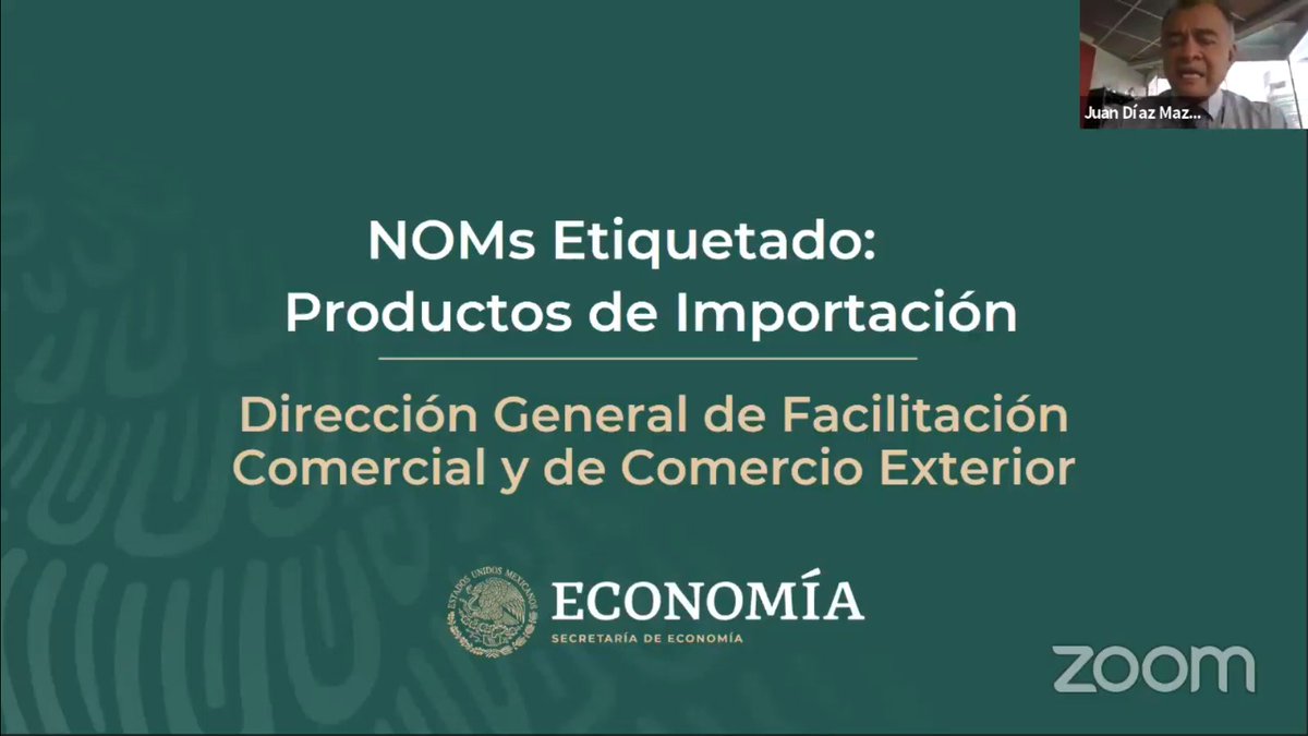 SNICEmx's tweet image. 📌El Director General de Facilitación Comercial y de Comercio Exterior @jdiazmazadiego de la @SE_mx participa en el #DigitalMeeting "Normas: todo lo que debes saber" organizado por @CAAAREM.

¡Conéctate! 🖥️➡️ youtube.com/watch?v=En1FMA…

#ComercioExterior🌐