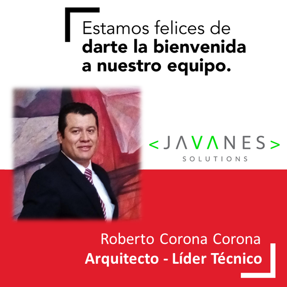 EmpleosOgum's tweet photo. ¡Bienvenido Roberto Corona a la familia #JavanesSolutions ! 

#Arquitecto #LíderTécnico #TrabajoSiHay #TransformandoVidas https://t.co/tHsvw4rdoN