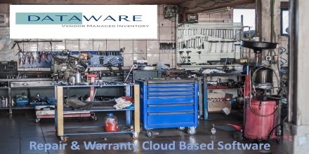 DatawareInc's tweet image. A cloud based tool for distributors managing there customers repairs and managing assets.