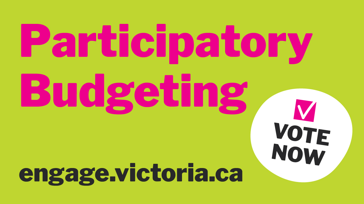CityOfVictoria's tweet photo. You're invited to vote on community-led projects benefiting new immigrants and refugees in Victoria for the 2020 Participatory Budgeting initiative. Cast your vote by Nov 6. https://t.co/7smK1UtOYY #pbvic https://t.co/7njvyF0rus