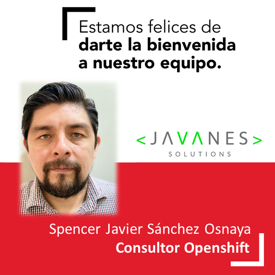 EmpleosOgum's tweet photo. ¡Bienvenido Spencer Sanchez a la familia #JavanesSolutions! 

#ConsultorOpenshift #TrabajoSiHay #TransformandoVidas https://t.co/HWo4uJOW0y