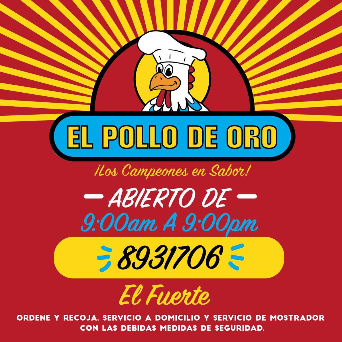 LaMorrita953's tweet photo. Si esta nubladito, o sale el solesito…
Tú, comete un pollito
Pídelo a El Pollo De Oro 📞 6988931706 https://t.co/bS3uKz0fNm