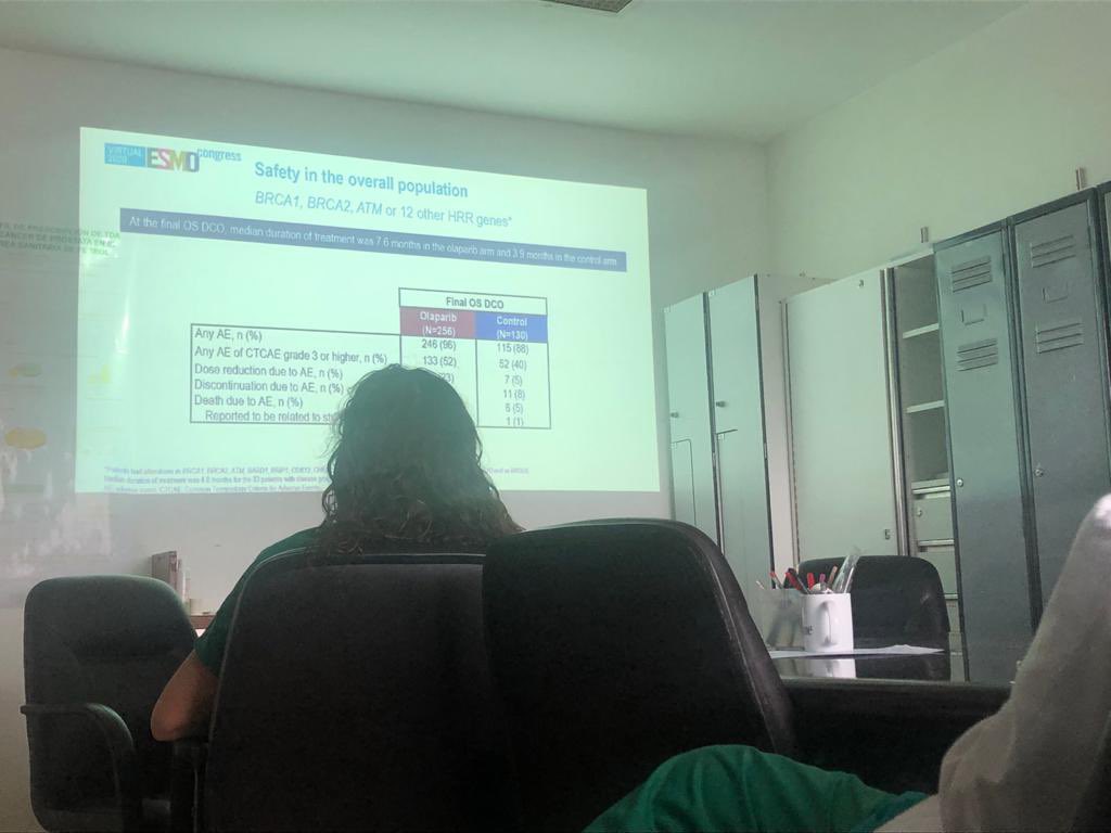 Hoy tocó ciencia. Actualización de las últimas novedades presentadas en ESMO y en GUO 2020 en Cáncer de Próstata por la Dra. Abeijón!