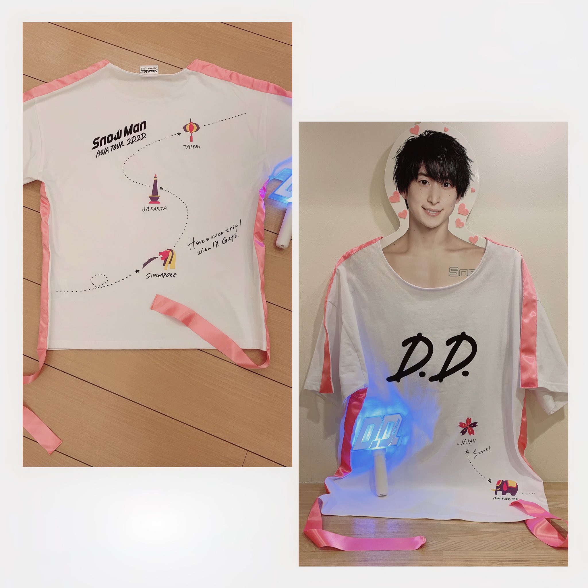 SnowMan ペンライトとTシャツ