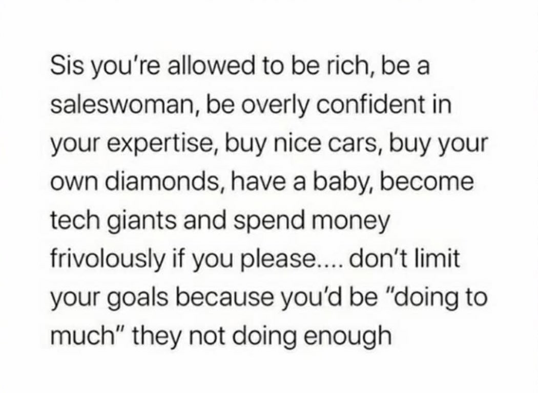 AyeshaSelden's tweet photo. Sis, do too much.
While you’re at it, do the most 🖤 https://t.co/EGmPXhTasq