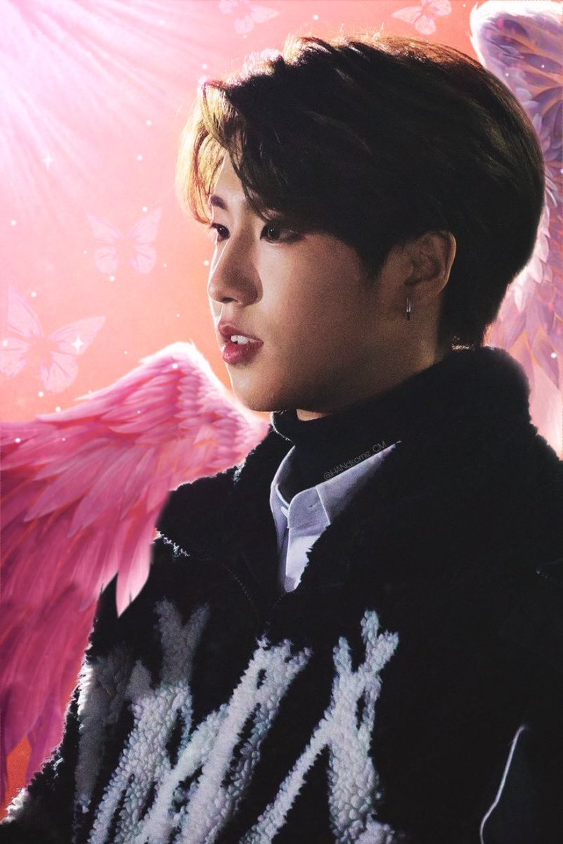  #Hanjisung as the 𝔩𝔬𝔳𝔢 𝔣𝔞𝔦𝔯𝔶.His power is one of the most intense. He has to keep the peace between the human and animal world, to help fairies controlling their emotions and powers. Wherever he goes, he must spread love & positivity. That’s why he is also so energetic