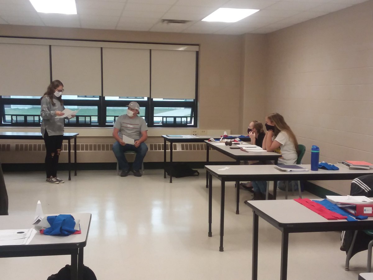 JusticeAcademy1's tweet photo. Justice Academy students conducting a mock trial. https://t.co/l2MQebneT3