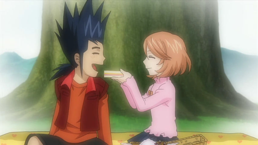 kamui is in elementary school and i think this is probably normal. but when aichi does this its not, its just distressing