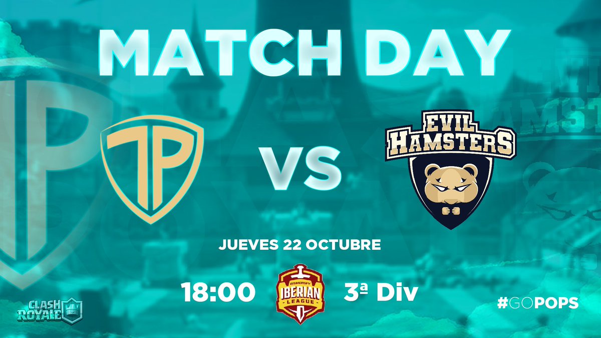 FelesGamingClub's tweet photo. 🎉🍿ANUNCIO🍿🎉
Mañana conoceremos la alineación completa pero ya tenemos nuestro primer rival @ehamstersclub
Así nos iniciamos en el #ClashRoyale #RoyalPops 🍿 https://t.co/bPhfNIHV0V
