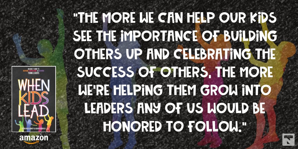 TechNinjaTodd's tweet photo. "The more we can help kids see the importance of building others up &amp; celebrating the success of others, the more we're helping them grow into leaders any of us would be honored to follow" via #WhenKidsLead

Get your copy https://t.co/B5PJoI5SA7

#DBCincBooks #KidsDeserveIt #TLAP https://t.co/uFWitpegZv