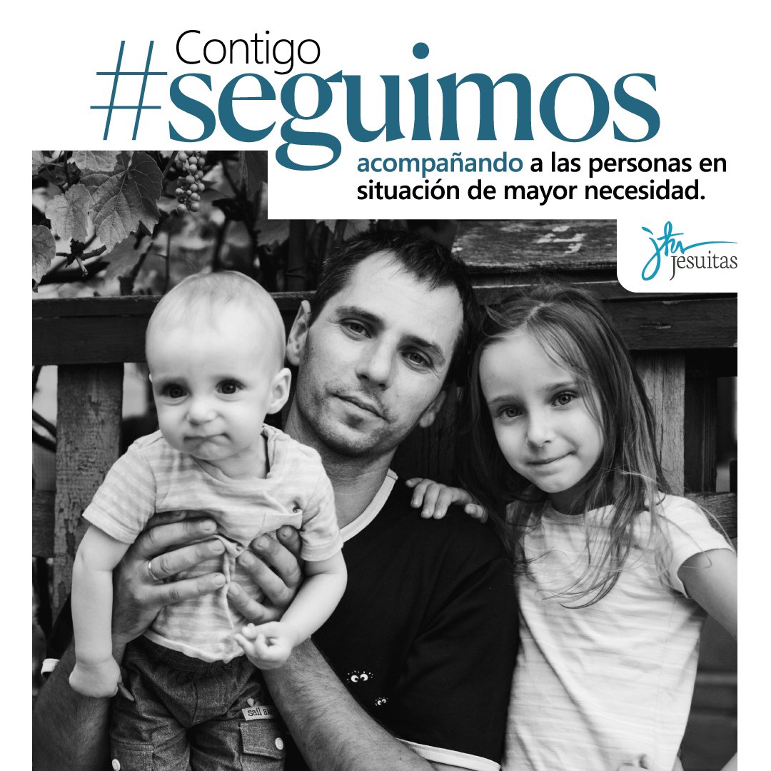 Ahora, más que nunca, ayúdanos a continuar nuestro trabajo con más esperanza y gracias a ti, juntos y juntas podemos cambiar la realidad de miles de personas. Contigo, #Seguimos:
seguimos.jesuitas.es