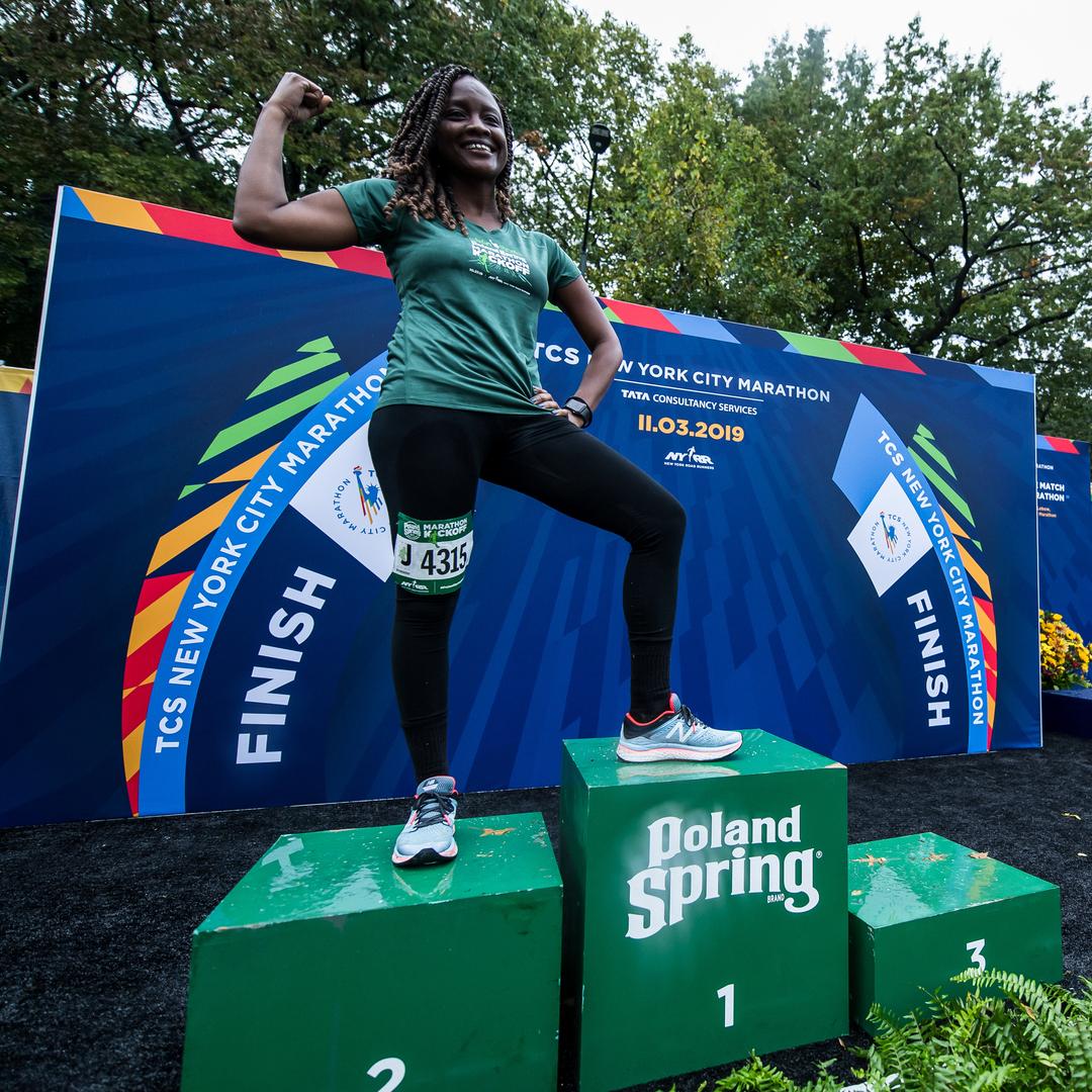 nyrr's tweet photo. The 2020 virtual #PolandSpringKickoff is here! Prepare and conquer race day 💪🏿 with proper hydration from @PolandSpringWtr, so you can cross the finish line strong. Sign up today to take on the 5M challenge: https://t.co/Q347GOaHnL https://t.co/otXsnsrWBP
