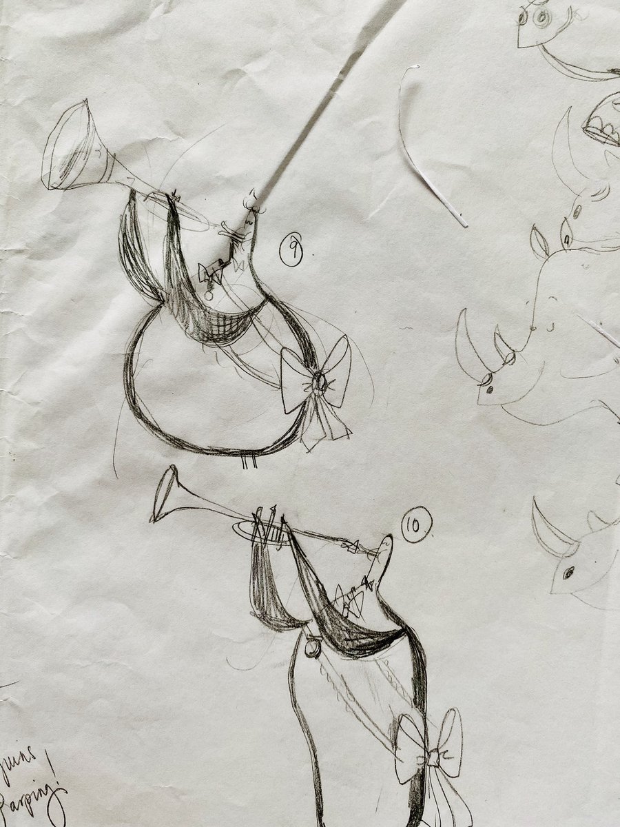 First I very roughly design the Penguins. (Separately)