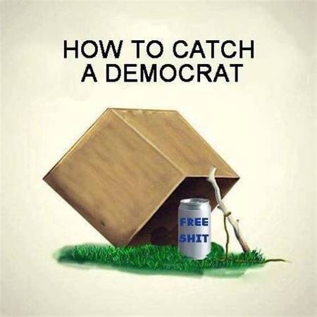 How to catch a democrat and/or any socialist.