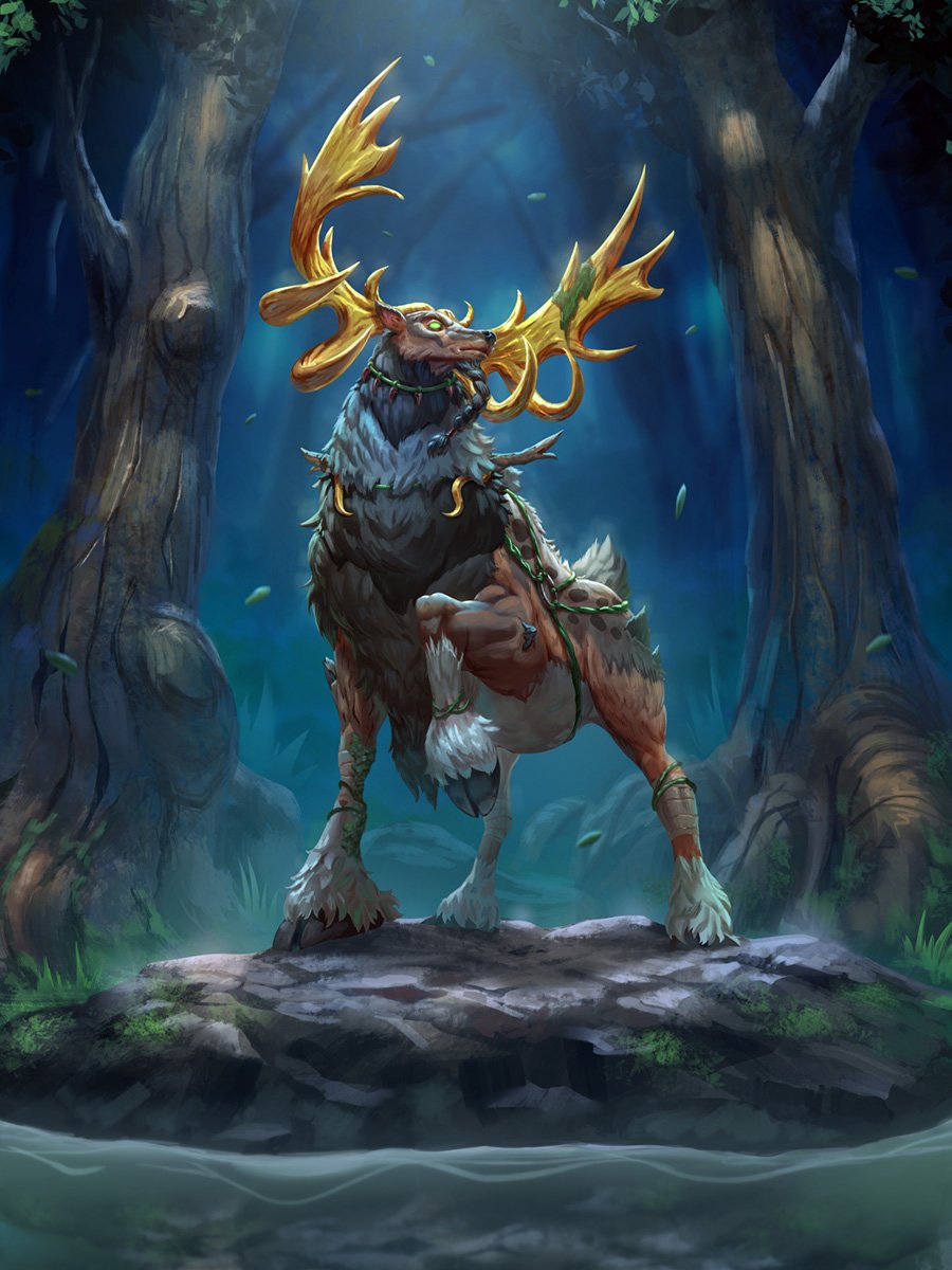 RiseOverlords's tweet photo. #RotOcards Goldantlers Deer

Ancient creatures are powerful allies! 🤝

Illustration by @ Brolo on ArtStation &amp; Deviantart

🦌🦌🦌
#tcg #ccg #cardgame #gamedev #gameart #2dgame #indiegamestudio #fantasyillustration #fantasygame #unitygame #madewithunity @unityspain @UnityLATAM https://t.co/rn4uSm4U6u