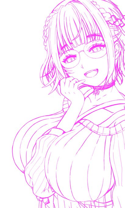 白銀ノエルさんの新衣装ラフ。
めっちゃ可愛い〜。
#ノエラート 