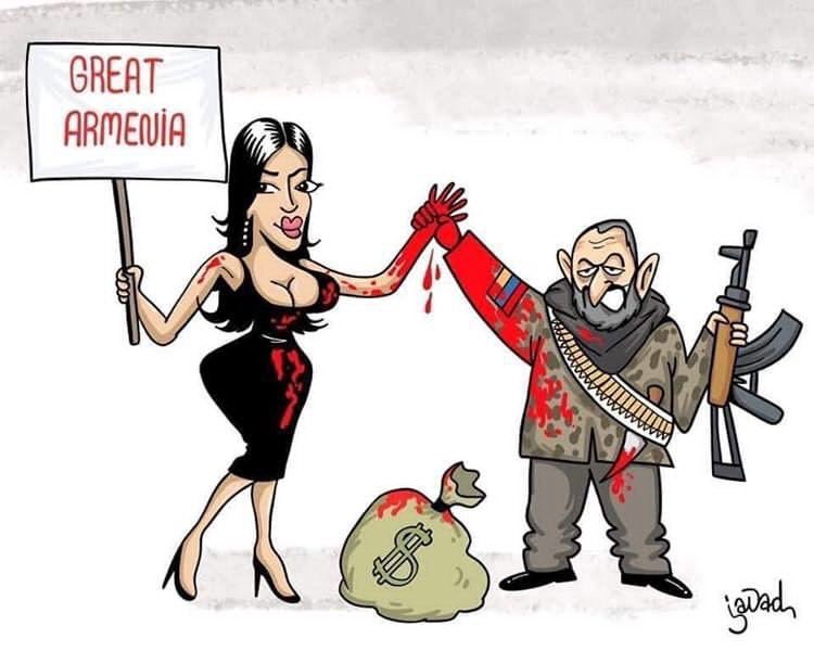Lolithinks's tweet photo. Kim Kardashian has donated 1.000.000 $ to Armenia for killing Azerbaijani civilians in the territory of Azerbaijan. She celebrates her birthday with her children, while leaving Azerbaijani children as orphans...
#HappyBirthdayKimKardashian #HappyBirthdayTerrorist @KimKardashian https://t.co/hUyfgt97aU