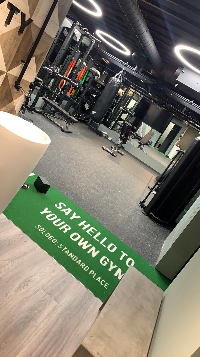 Good luck for your opening on Saturday Solo 60 - a gym to yourself!