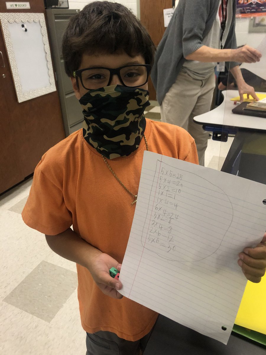 SO proud of this dude for setting a multiplication goal- one that he says he wants to continue working on at home! #cantstop4thgrade #oneRCE https://t.co/2Q5but1Bc7