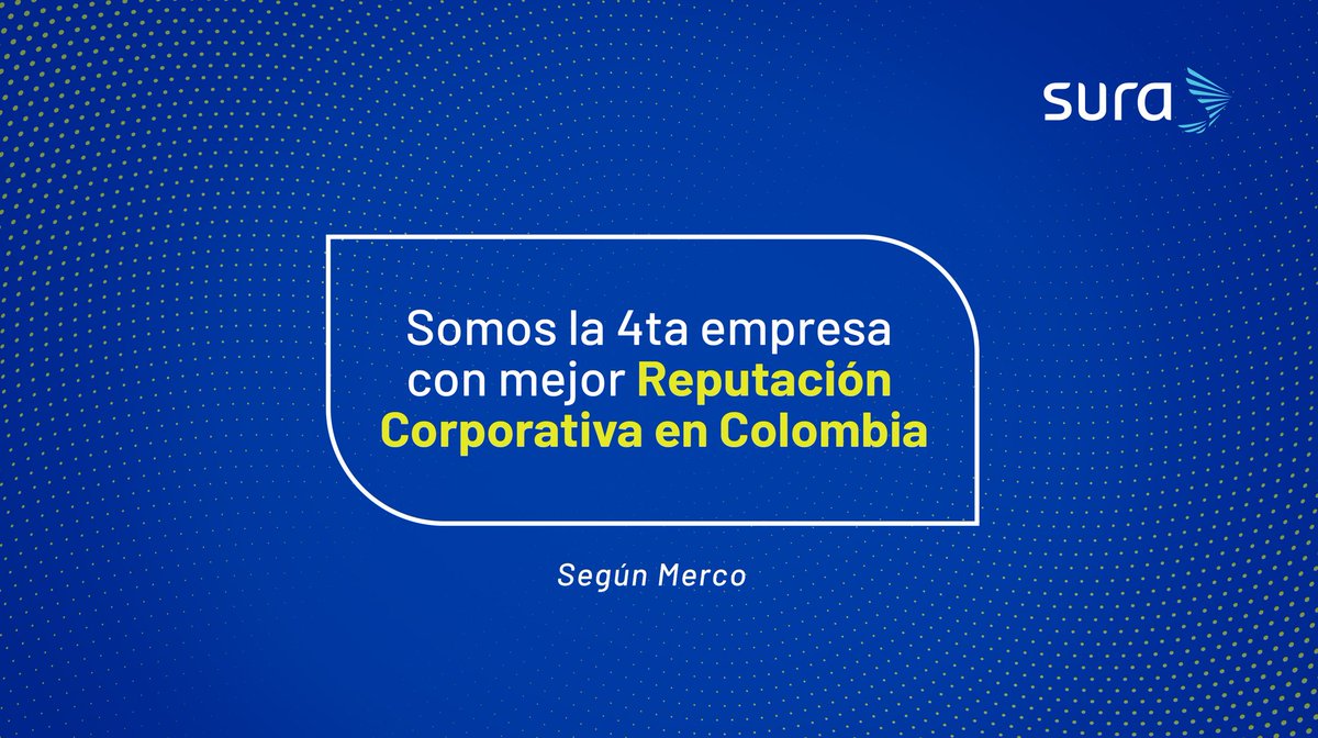Grupo SURA tweet media