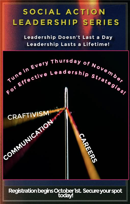 OSE_IC's tweet photo. The Social Action Leadership Series is right around the corner!! It is combined of three amazing events, that is formulated to build your leadership skills within activism. We want you to take advantage of this opportunity and help make positive changes within the college... https://t.co/Bs5R47hYfN