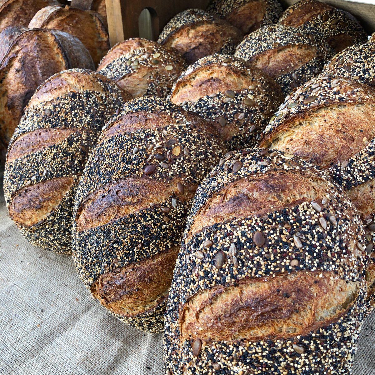 Find naturally leavened bread made from scratch at market from The Barton General!

Visit Gaby from 9AM to 12PM this Saturday for their loaves and more!