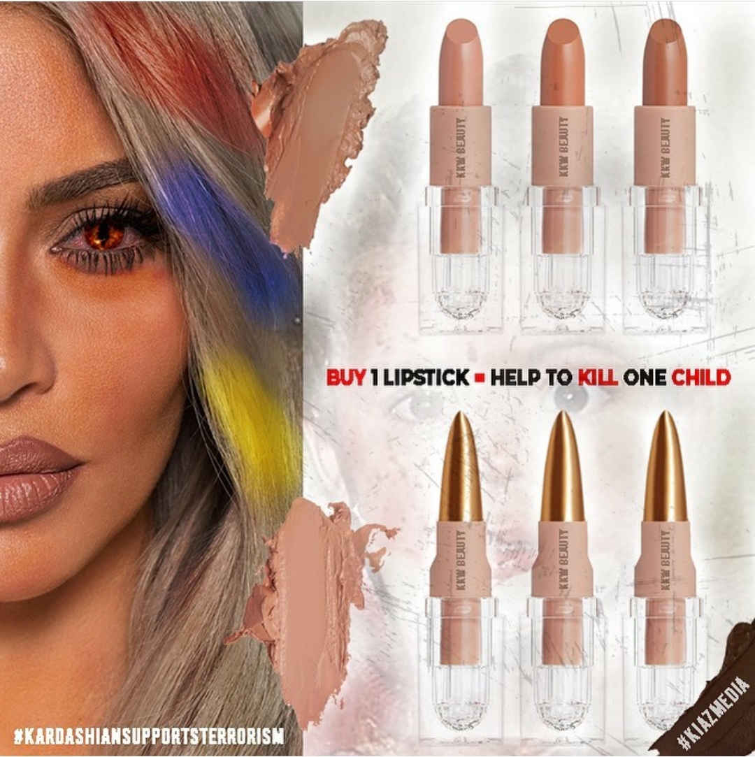 Every #KKWBeauty product that you buy is supporting terroristic,separatist state so called #Artsakh.#checkyourfacts and #dontbelieveArmenia #HappyBirthdayTerrorist #KardashiansSupportTerrorism
