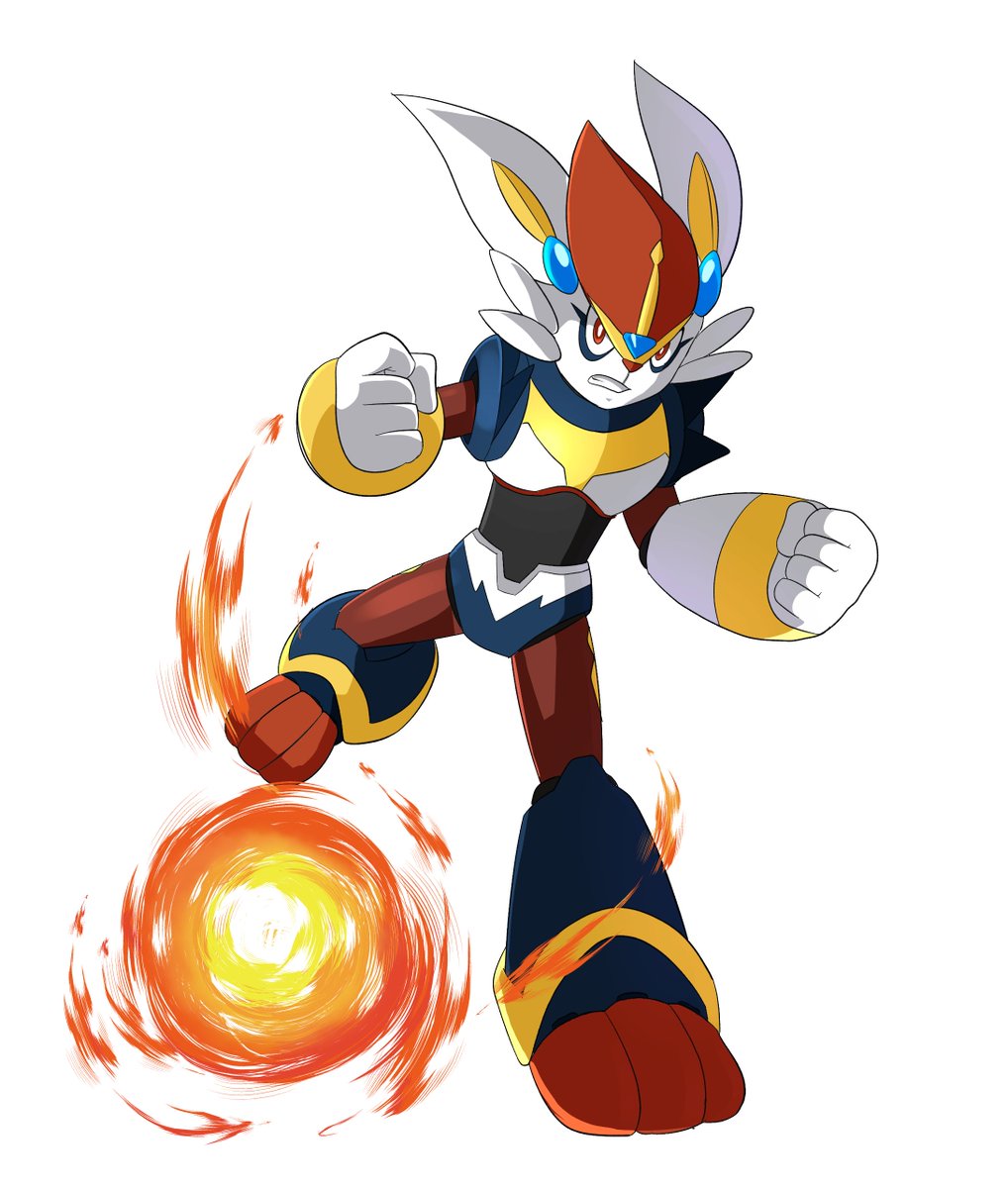 ポケモン ポケモン ガラル御三家を ロックマンxのレプリロイド化 P スプレー使い 依頼募集中のイラスト ポケモン ポケモン ガラル御三家を ロックマンxのレプリロイド化 P スプレー使い 依頼募集中のイラスト