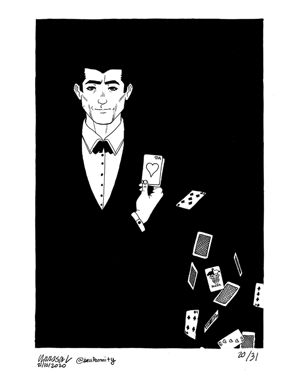 Benformity's tweet photo. Dreams of Ink, day 20: Player.
#art #myart #arte #dreamsofink #dreamsofink2020 #sketch #inking #inktober2020 #inktober #sketch #sketchbook https://t.co/3EtCeUaIe2