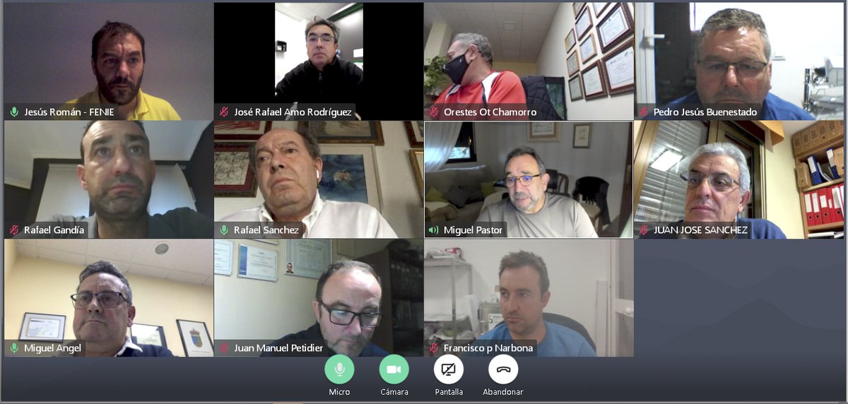 FENIE se reúne con miembros de @APIECO1 en su plan de acompañamiento a las #asociaciones👥🗣️

#Hacemossector💪