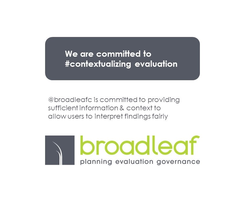 Broadleafc's tweet photo. We are committed to #contextualizing #eval
#equity #inclusion
#eval4action @unfpa_eval @StudioMonev @SibandaAdeline https://t.co/WyPJQQVCbi