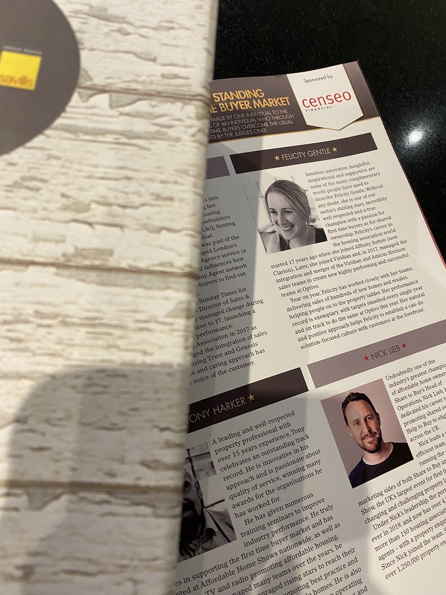 Really looking forward to the #FTBAwards on Friday. Delighted to be nominated for an Outstanding Contribution award <a href="/firsttimebuyer/">First Time Home Buyer Advantage</a> 😃