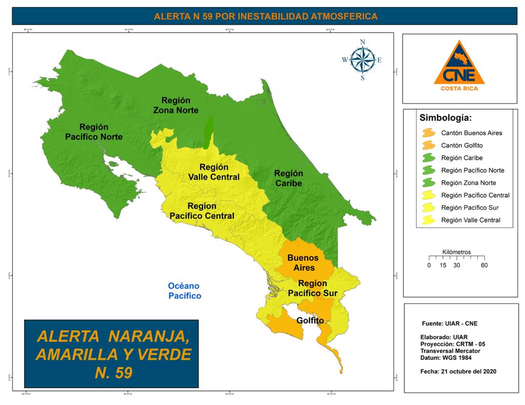 #EnDesarrollo: CNE amplía las alertas debido a las condiciones lluviosas y el paso de la Onda Tropical No.47 #NM935 https://t.co/vfjblzmhWv