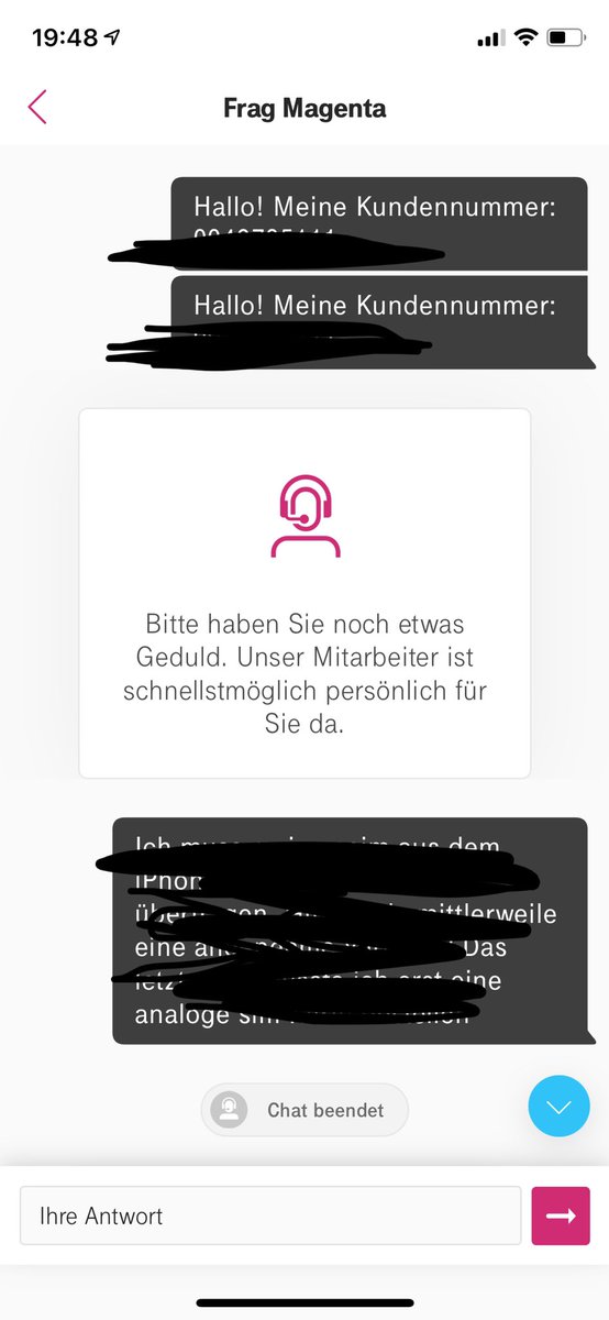 Vielen Dank für die Hilfe <a href="/Telekom_hilft/">Telekom hilft</a> 👌🏻😐
Das war die Antwort auf die ich 15 Minuten gewartet hab.