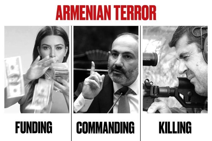 It was Nigar's birthday 3 days ago. But you and other Armenians killed him, the day before her birthday ... We will never forgive you for what you did!
#KardashiansSupportTerrorism #HappyBirthdayTerrorist https://t.co/F2zOyX1yNN
