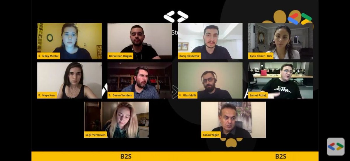 B2S ekibi sunumu ile devam ediyor, ML Days Hackathon finalini kaçırma!
Linkimiz: bit.ly/3kb2qd0 🎊