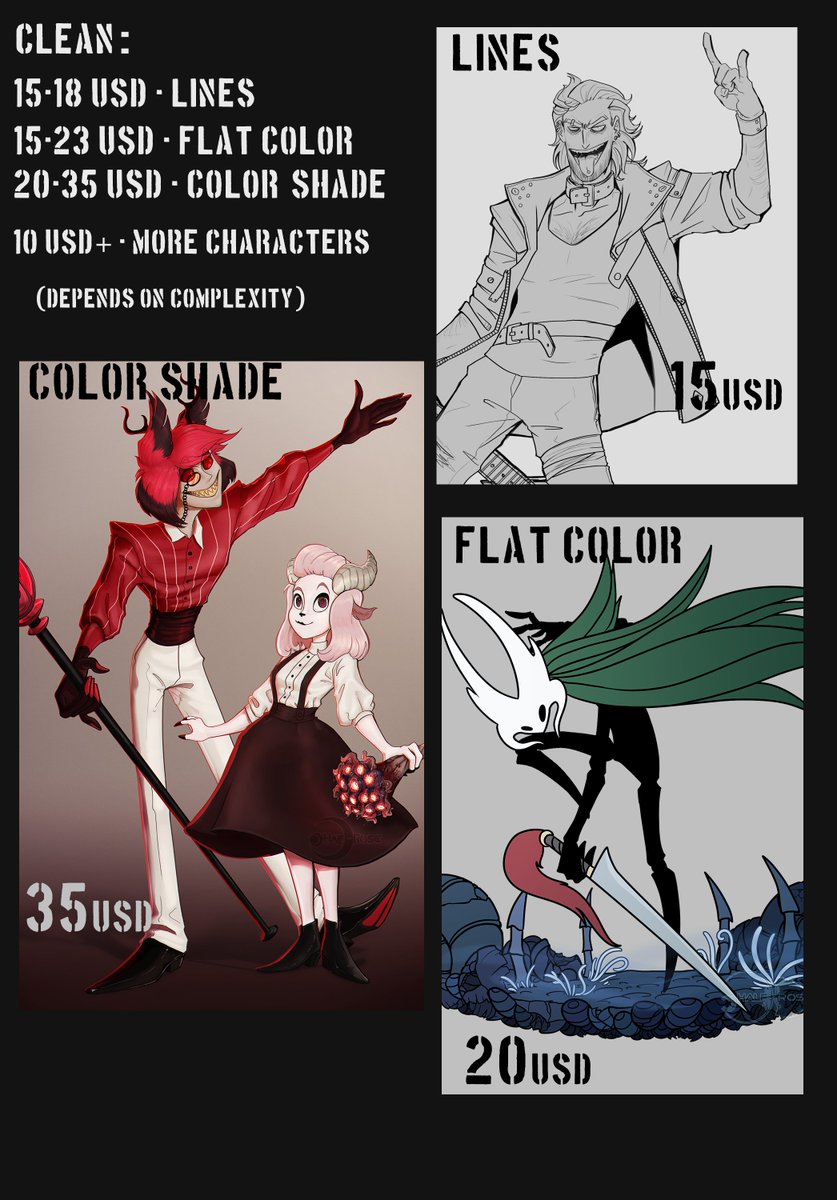 Half-rose ( open commissions ) tweet media