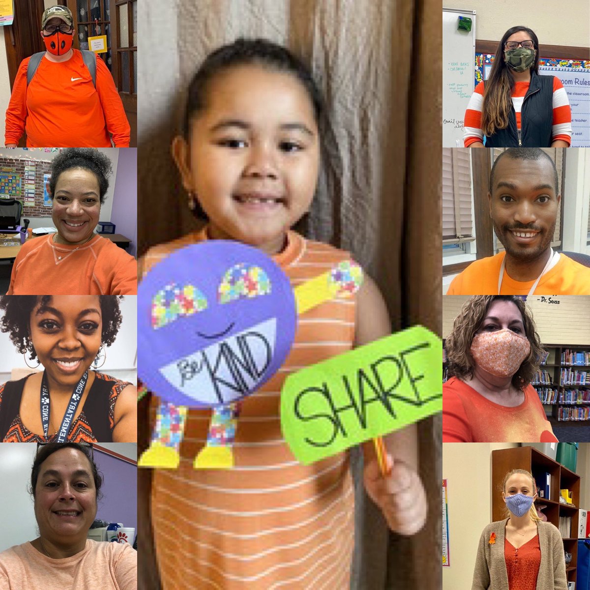 DrPeeples's tweet image. It’s a sea of orange for #UnityDay2020 @ConeCougars today! We pledge to stand together! #chALLenge @GCS_SEL_Office @GCSchoolsNC