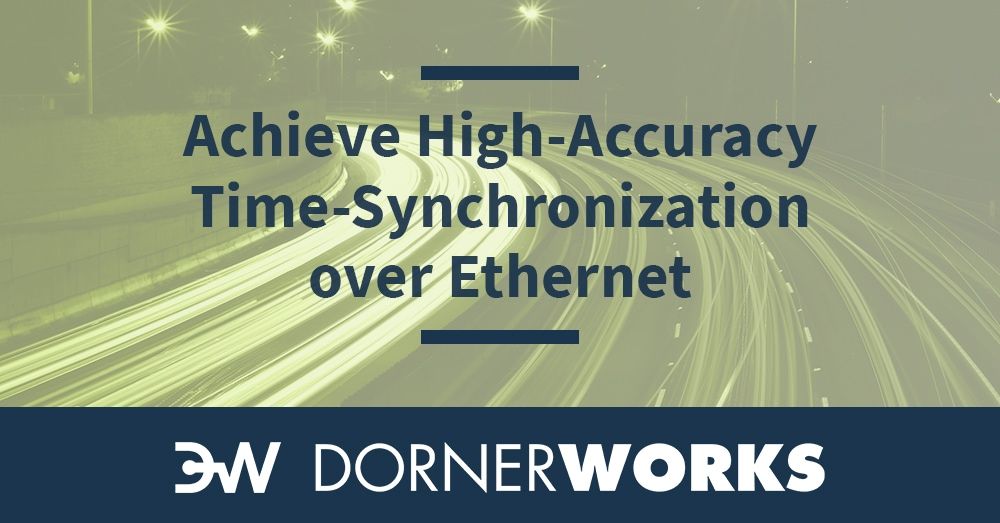 DornerWorks's tweet image. Our patented Audio Video Bridging IP enables time-sensitive Ethernet networks that are more accurate and more reliable than the #PrecisionTimeProtocol calls for. Here's how it can bring those advantages to your networked devices. buff.ly/35mBlxg #AVB #TSN #TimeSensitive