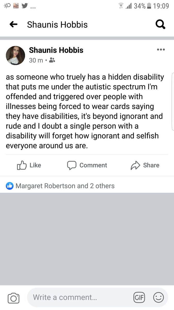 LunaMoonbeamx's tweet photo. just want to add on that discrimination against disabilities is up there with discrimination upon #race for me.
#ignorance #COVID19 #facemasks #exemptioncard #racism #discrimination https://t.co/0afit51IzJ