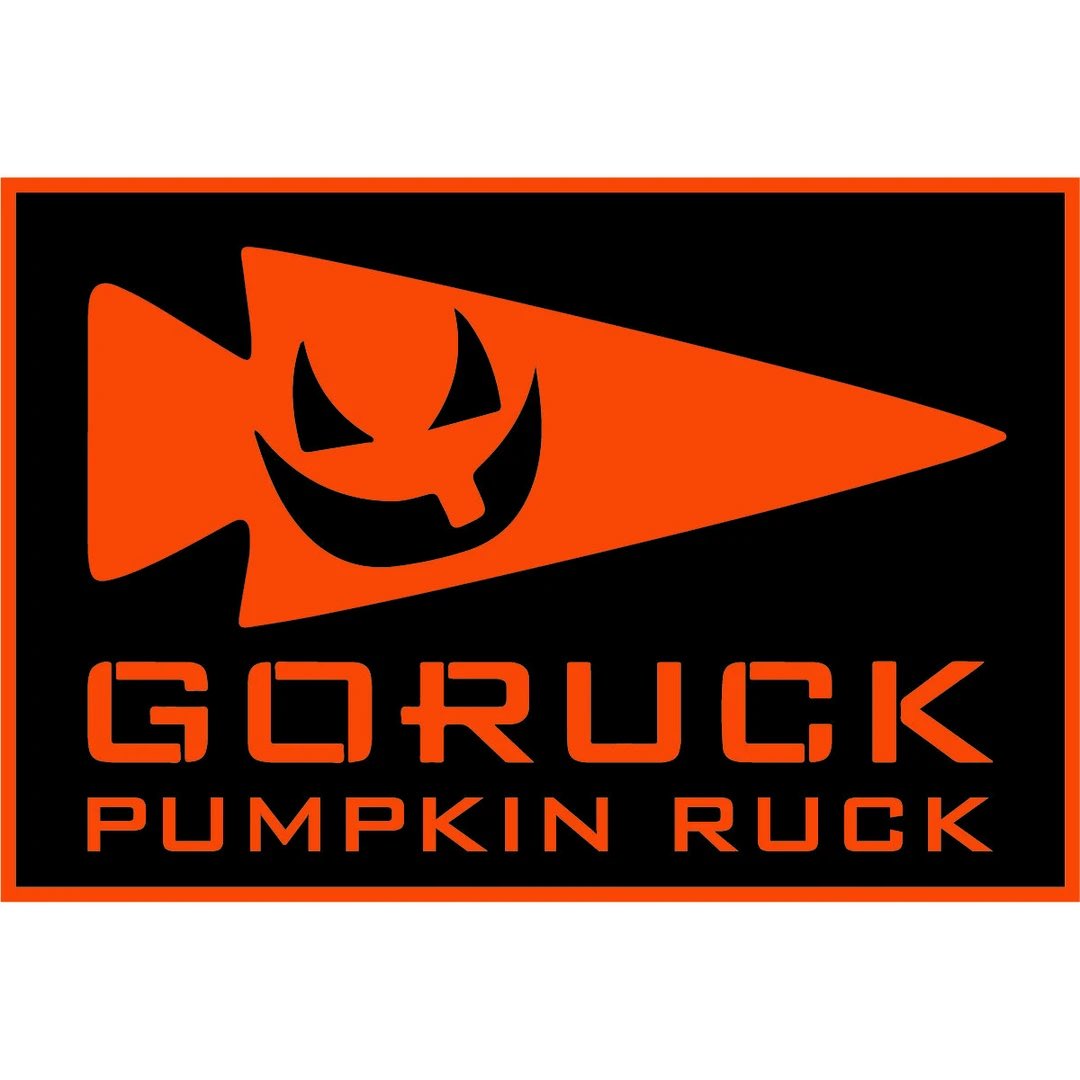 Friday, Oct 30th, we will be having a pumpkin ruck. Details to follow. <a href="/F3Lowcountry/">F3Lowcountry</a> <a href="/GORUCK/">GORUCK</a> #goruckclubs