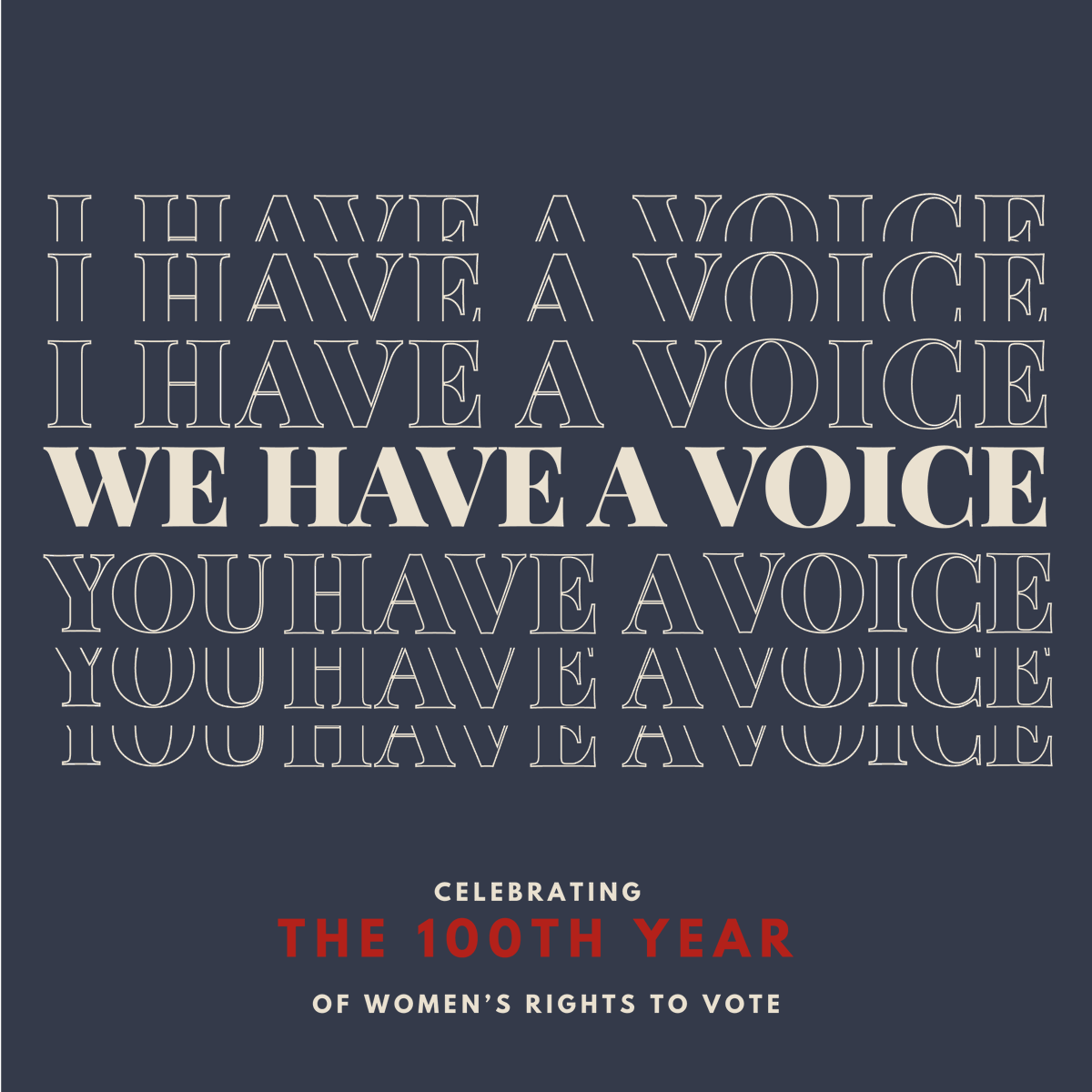 At our #RRiveterNation, we believe that everyone has a voice! 🙌  Our vote has the power to bring about positive change in the world, so let's change it together! Tag the women in your life to remind them of how powerful they are. 🚺  bit.ly/379cyPH