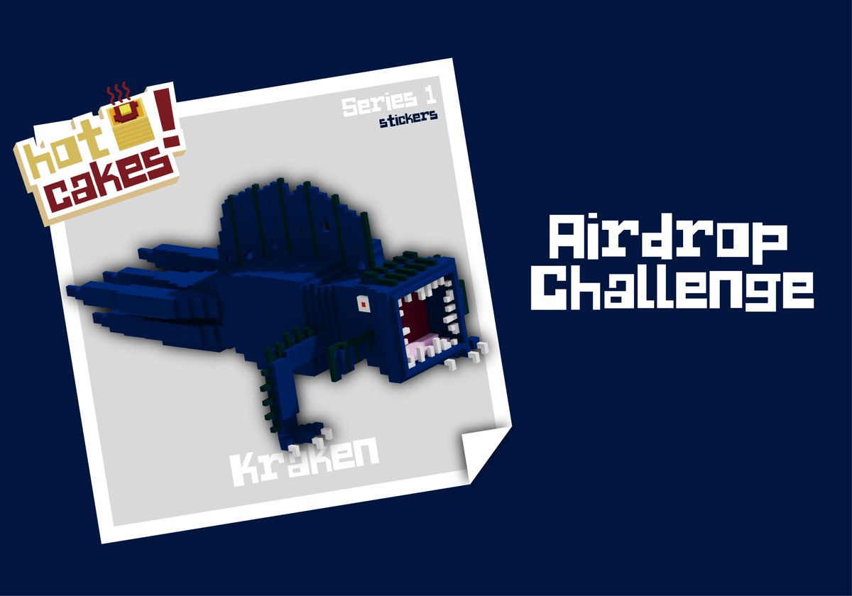 hotcakesWAX's tweet photo. RELEASE THE KRAKEN!! Earn this epic sticker in our final Series 1 airdrop challenge https://t.co/b3AnmdfiTa

@WAX_io #Kraken #Blockchain https://t.co/2RBizZGFcy